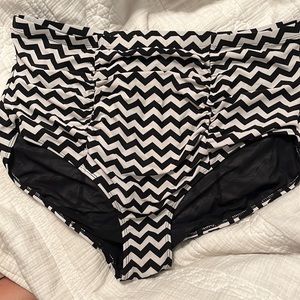 High Waisted Swim Bottoms